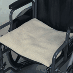 Duro-Gel Flotation Cushion 16" x 18" x 2" Cream Fleece 513-7634-9911 MABIS