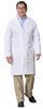 Men's 4-Pocket Full-Length Lab Coats 3434WHT Medline