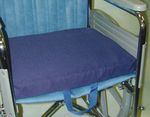 Gel/Foam Flotation Cushion 16" x 20" x 2" Black Nylon 513-7644-0200 MABIS