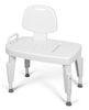 Composite Transfer Bench with Back and Arms MDS86960RH Medline