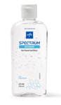 Spectrum Advanced Gel Hand Sanitizer, 70% v/v Ethyl Alcohol, 4 oz. Bottle (24/Case) HH70G04 Medline