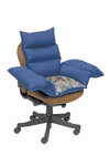 Incontinent Comfort Seat Cushion w/out Ties Navy 513-7609-2400 MABIS