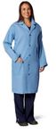 Unisex Knee-Length Lab Coat, Light Blue, Size: M 83044RCWM Medline