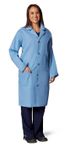 Unisex Knee-Length Lab Coat, Light Blue, Size: XL 83044RCWXL Medline