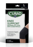 CURAD Neoprene Pull-Over Knee Support with Closed Patella, Size: Large CURORT321L (Case of 4) Medline
