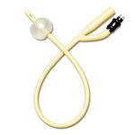 Foley Catheter, Silicone-Elastomer Coated Latex, 30 Fr, 30 mL, 2-Way DYND11790H Medline