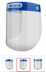 Magid 8.6 x 13 Clear Anti-Fog PET Full Face Shield (Case of 30) with Soft Sponge Padding