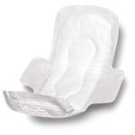Nonsterile Sanitary Adhesive Maxi Pads with Wings, 11" (Case of 288) NON241289 Medline