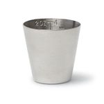 Stainless Steel Graduated Medicine Cup, 2 oz. (Case of 12) DYND052A Polarware