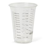Graduated Disposable Plastic Cups, 10 oz. (Box of 50) NON03010BARZ Medline