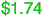 $1.74