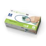 Aloetouch 3G Synthetic Stretch Exam Gloves, Vinyl, Powder Free, Size: Medium MDS195175H Medline