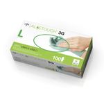 Aloetouch 3G Synthetic Stretch Exam Gloves, Vinyl, Powder Free, Size: Large MDS195176H Medline