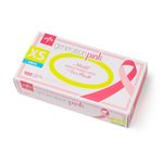 Generation Pink 3G Powder-Free Synthetic Vinyl Exam Gloves, Size: XS (Case of 1000) PINK6073 Medline