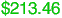 $213.46