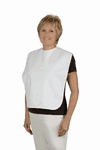 Patient Protector w/ Crumb Catcher and Tape Ties White 532-6012-1901 MABIS