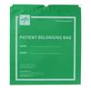 Patient Belongings Bag with Drawstring, 18" x 20", Lime Green (Case of 250) NON026320LG Medline