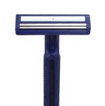 Twin-Blade, Disposable Facial Razors with Lubrication Strip (Case of 500) BRN1323 Medline