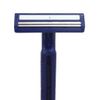 Twin-Blade, Disposable Facial Razors with Lubrication Strip (Case of 500) BRN1323 Medline