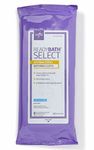 ReadyBath SELECT Medium-Weight Washcloths, Antibacterial, Fragrance Free, 8/Pack (Case of 30 packs) MSC095105 Medline
