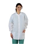 Resistat Women's Warmup Jacket White, Size: 2XL MDT046883XXL Medline