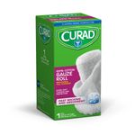 CURAD 100% Cotton Gauze Roll, 4.5" x 4 yd. (Case of 24) CUR25865ERB Medline
