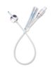 100% Silicone 2-Way Foley Catheter, 6 Fr, 1.5 mL Size, 3 mL Maximum Inflation DYND11552H Medline