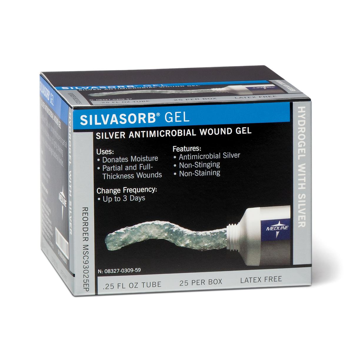Silver/Active Dressings: Wound Care Wound Care MSC93025EP Medline