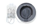 Sitz Bath Basin and Clamp with Printed Directions on 2, 000 mL Solution Bag, Graphite, 14" x 10-7/8" x 4" (Case of 10) DYND80102 Medline
