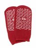 Single-Tread Patient Slippers, Red, Size S (1 Pair) MDT211218SIH Medline