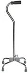 Quad Cane, Chrome Finish, Adjustable 29" to 37.5", Large Base McKesson