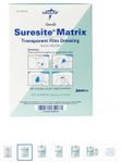 SureSite Matrix Sterile Transparent Film Dressing, 4" x 4.5" (Box of 50) MSC2204 Medline