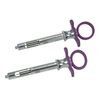 SYRINGE ASPR CW PURPLE 76-33