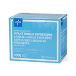Nonsterile Tongue Depressor for Infants, 0.375" x 4.5" (Case of 10,000) MDS202110 Medline