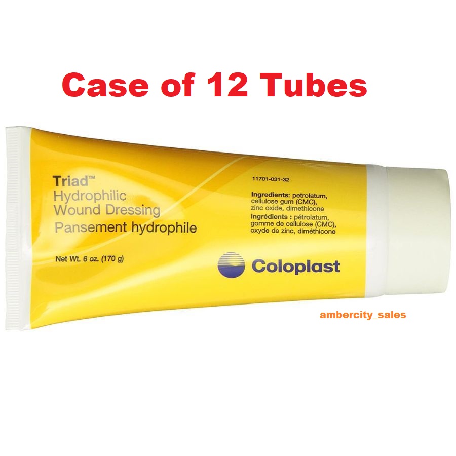triad dressing Triad Hydrophilic Wound  Meridian Medical Supply Adheres to wet skin Adheres to wet or dry skin and consistently stays in place Coloplast Triad Hydrophilic Wound Dressing