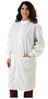 Fluid-Resistant Unisex Antistatic Lab Coat, White, Size: Medium 6620BLHM Medline
