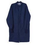 ASEP Unisex Barrier Lab Coat, Navy, Size 2XL 6623BNWXXL Medline