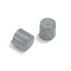 1" Glide Caps for Walkers (Case of 6) MDS86615CW Medline