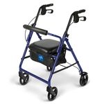 Basic Rollator with 6" Wheels, Blue MDS86850EB Medline
