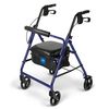 Basic Rollator with 6" Wheels, Blue MDS86850EB Medline