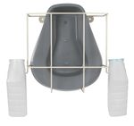 Bedpan Holder Only, Wall Mount, 12.5" x 13" x 5.5" (Case of 6) PCM1043 Medline