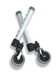 Swivel Footpiece Set, 3" Wheels for Walker G07820-8M Medline