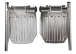 Aluminum Footplate Assembly for Excel 2000 Wheelchair (Pair) WCA806900 Medline