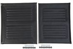 Black Upholstery Kit for 20" Medline Wheelchairs WCA806927BLKS Medline