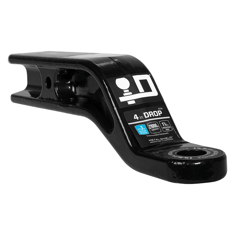 Ball Mount, 3" Sq. 21,000 lbs., 4" Drop