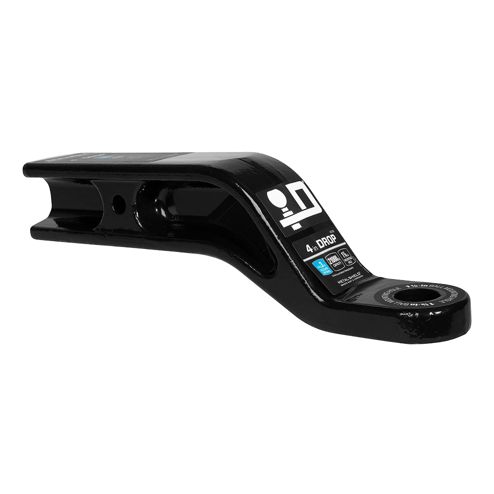 Ball Mount, 3" Sq. 21,000 lbs., 4" Drop