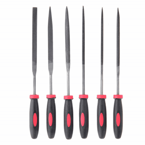 WennoW 6pc Needle File Set for Jeweler Wood Carving Model Metal Glass Use