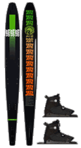 Radar ALLOY SENATE Slalom Waterski w/Double Vector BOA