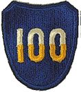 100th Infantry Division Patch
