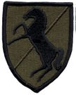 11th ACR Subdued Regulation Military Patch 